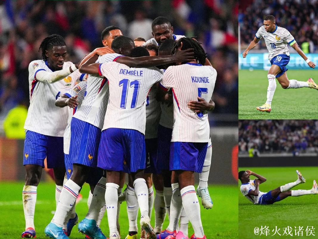 欧国联-姆巴佩哑火登贝莱破门 法国2-0击败比利时
